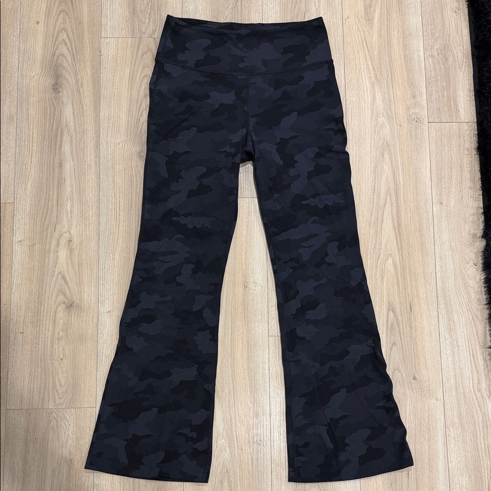 lululemon athletica Dark Camo Flare Leggings
